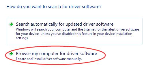 Install ADB driver on Windows 10